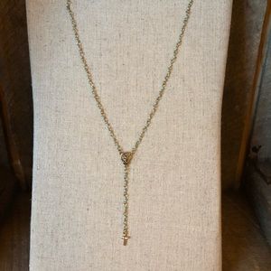 Boho Rosary-Style Necklace